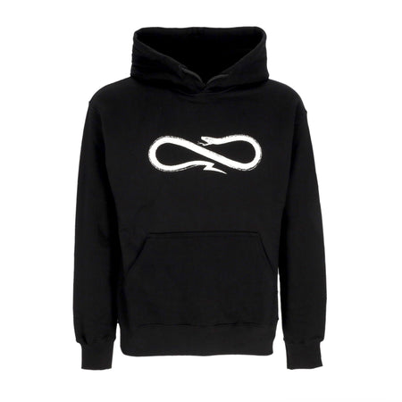 PROPAGANDA Felpa Cappuccio Uomo Logo Hoodie Black da uomo