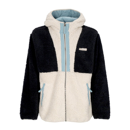 COLUMBIA Orsetto Uomo Backbowl Sherpa Hoodie Black/dark Stone da uomo
