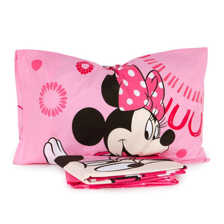 Completo letto singolo Minnie Disney in cotone