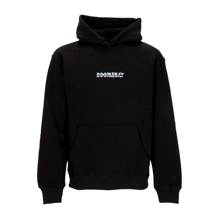 DOOMSDAY Felpa Cappuccio Uomo Bling Hoodie Black da uomo
