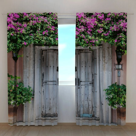 Tende su misura con stampa Spettacolare porta in Messico