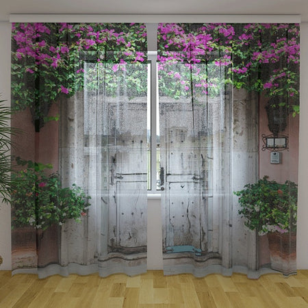 Tende su misura con stampa Spettacolare porta in Messico