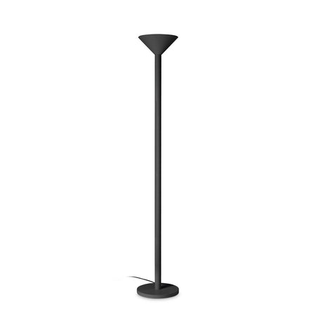 Piantana Da Terra Contemporanea Mix Metallo Nero 1 Luce E27 42W Ip20