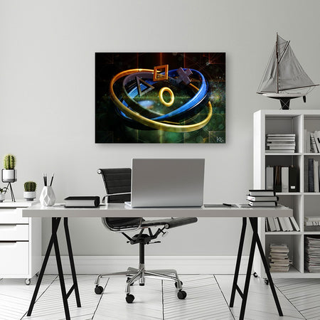 Quadro su tela, Pulsanti per il controller