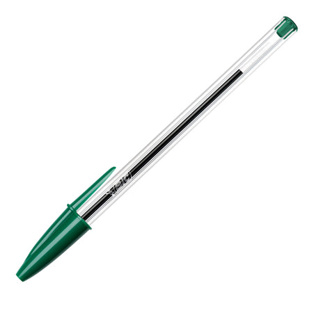 Scatola 50 Penna Sfera Cristal Medio 1,0Mm Verde Bic