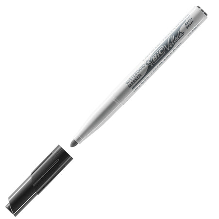 Pennarello Velleda 1741 Punta Tonda Whiteboard Nero Bic