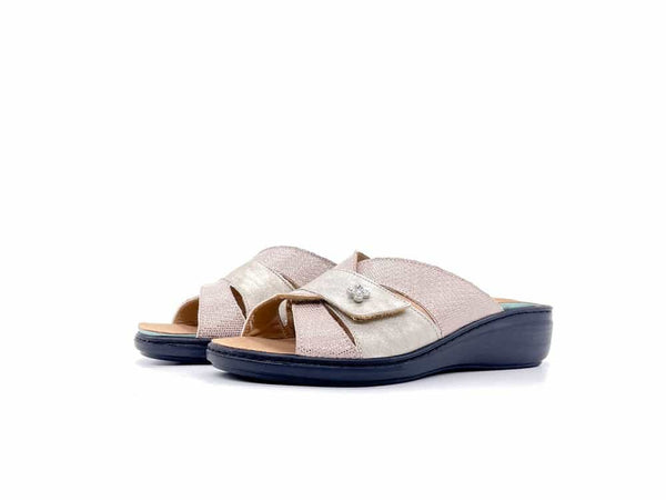 GRUNLAND Ciabatte Donna Essi Platino