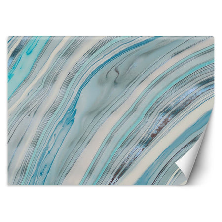 Carta Da Parati, Astratto Turchese