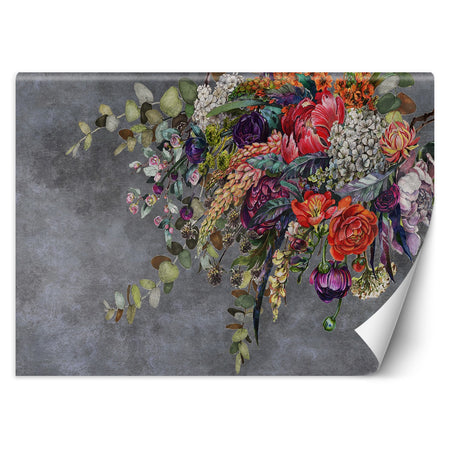 Carta Da Parati, Bouquet Ottica concreta