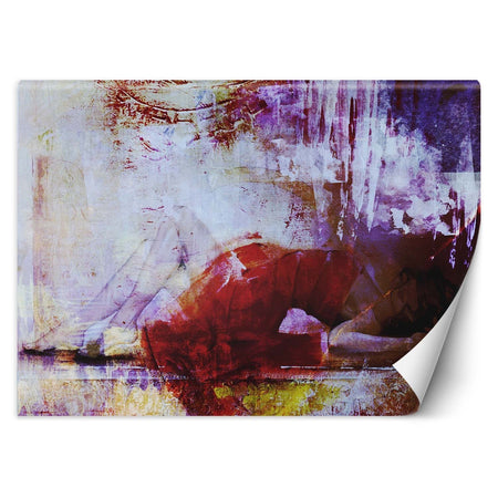 Carta Da Parati, Donna sdraiata Astratto