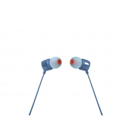 Cuffie auricolari in-ear Jbl T110 - leggere con comando/microfono universale ad un pulsante - Colore Blu