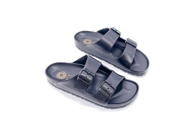 ATENEO Ciabatte con sottopiede Birkenstock Nero