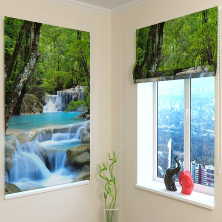 Tende a pacchetto su misura Cascata Tailandese in primavera