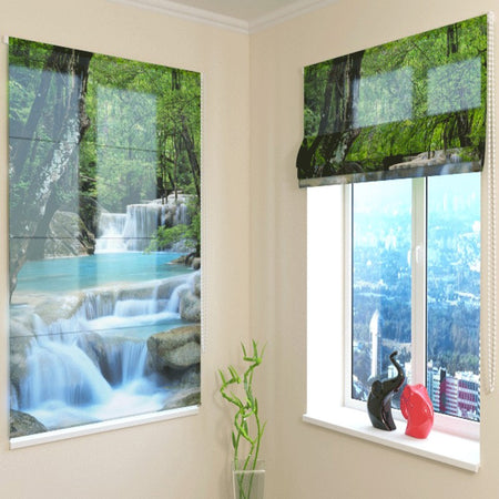 Tende a pacchetto su misura Cascata Tailandese in primavera