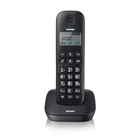 BRONDI GALA (NERO) - TELEFONO CORDLESS SINGOLO