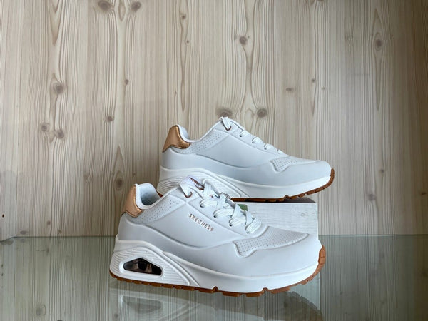 SKECHERS Street bianca e rame