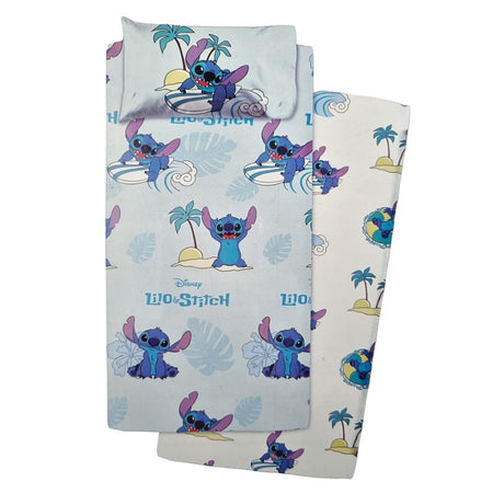 Completo letto singolo Lilo & Stitch in cotone