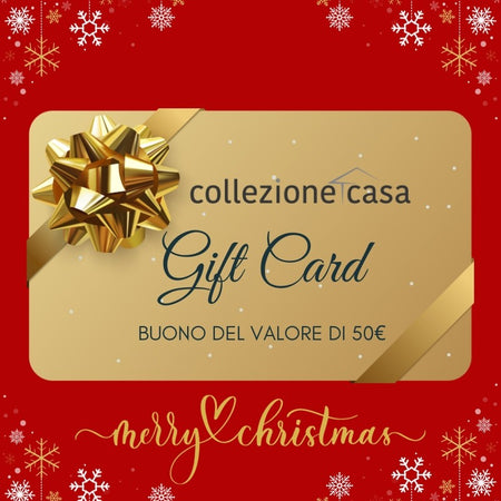 Gift card natalizie Collezione Casa