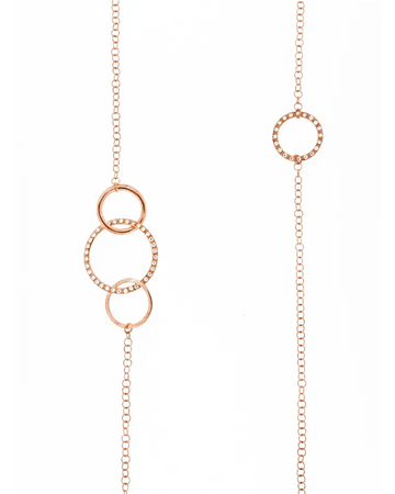 Alisei Collana Cerchi Misti