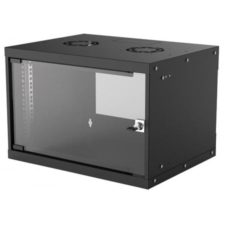 Intellinet 714143 rack 6U Da parete Nero (19 Basic Wallmount Cabinet - Warranty: 12M)