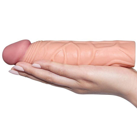 Guaina pene LIKETRUE SUPER REALISTIC PENIS EXTENSION SLEEVE