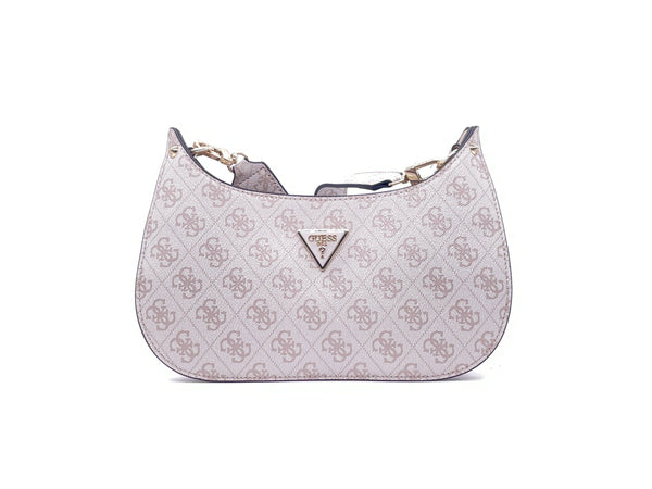 GUESS Borsa Meridian Mini Rosa Antico Loggata