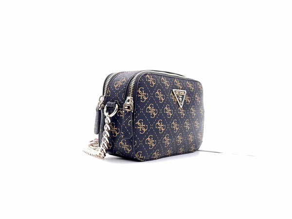 GUESS Borsa Mattoncino Noelle Brown Logo