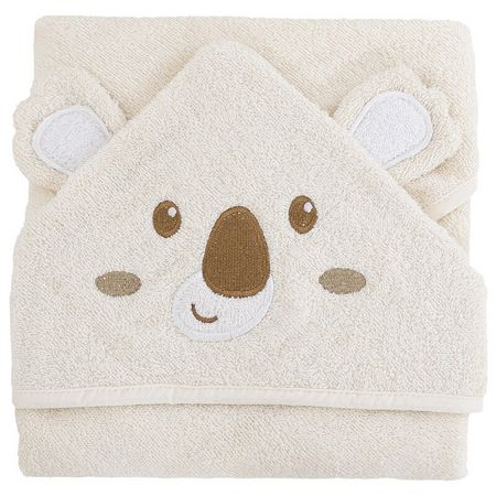 Accappatoio neonato in spugna triangolo Teddy