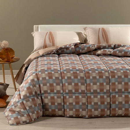 Trapunta Invernale Caleffi River in microfibra