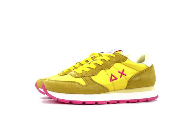 SUN68 Sneaker donna Ally Solid Nylon Giallo