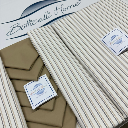 Tovaglia da tavolo con tovaglioli Botticelli Home Stelvio