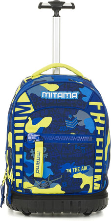 Mitama Star Zaino Con Ruote Trolley Ragazzo Bambina Scuola Elementare