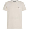 Tommy Hilfiger t-shirt slim fiammata beige MW0MW10800 T-shirt Tommy Hilfiger