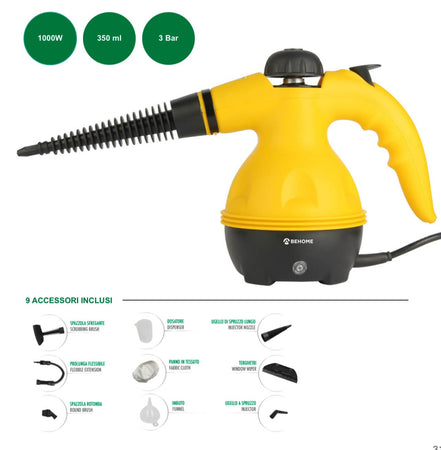 Pulitore a Vapore Multivapor Vaporiera 350ml Behome