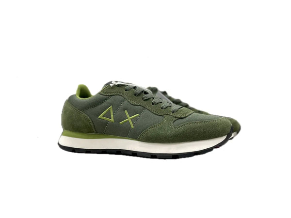SUN68 Sneaker Uomo Miliare Scuro