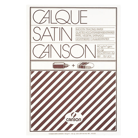 Blocco Carta Lucida Manuale A4 50Fg 90Gr Canson