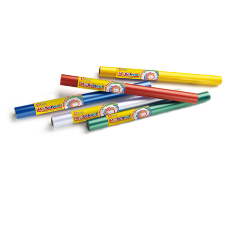 Rotolo Coprilibro Coverglass Ppl Goffrato 500X45Cm Neutro Trasparente