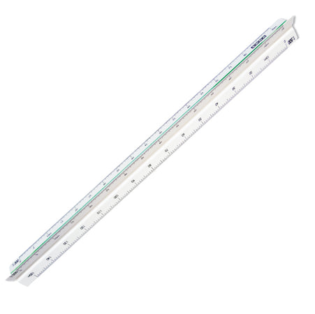 Scalimetro Isoteck Arda 30Cm Per Catasto (Scale 1:500-1000-1250-1500-2000-2500