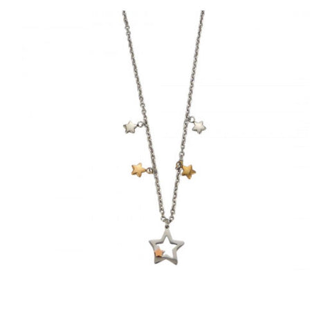 Boccadamo - Collana con stelle bicolor