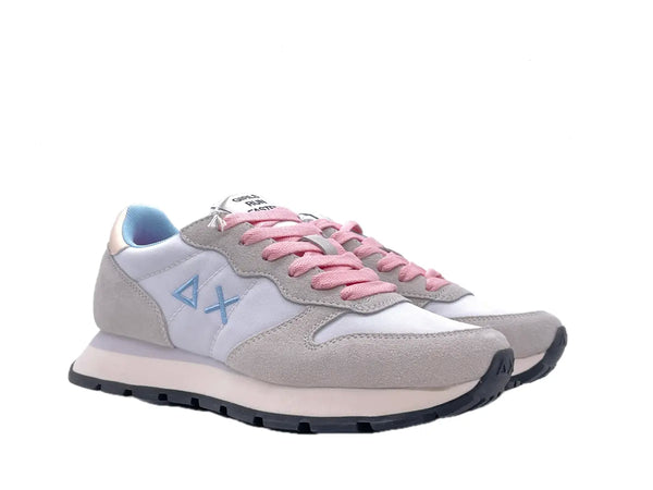 SUN68 Sneaker donna Ally Solid Nylon Bianco