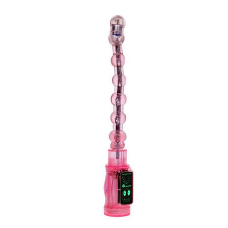 Vibratore a distorsione rosa catena anale vibrante