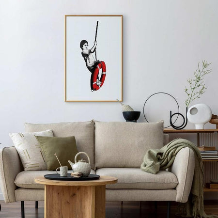 Poster - Banksy: Boy on a Rope
