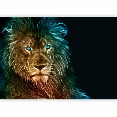 Fotomurale Abstract lion