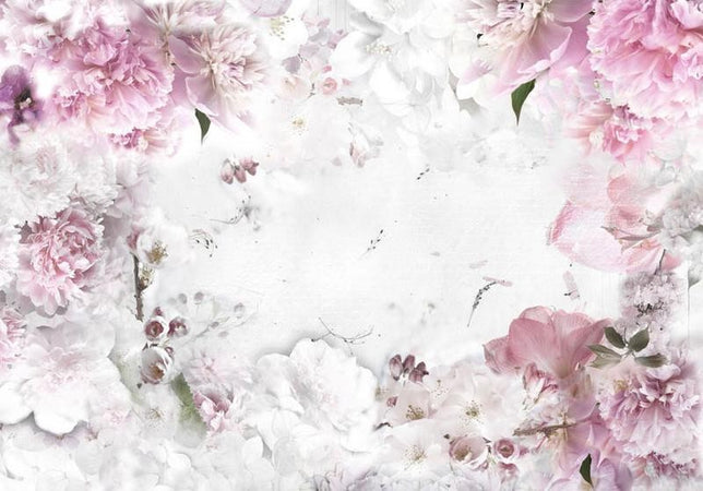 Fotomurale Dancing peonies