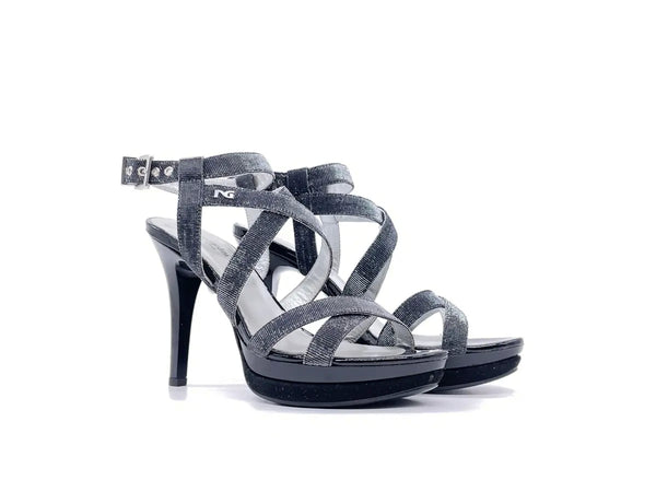 NERO GIARDINI Sandalo donna Notturno Nero