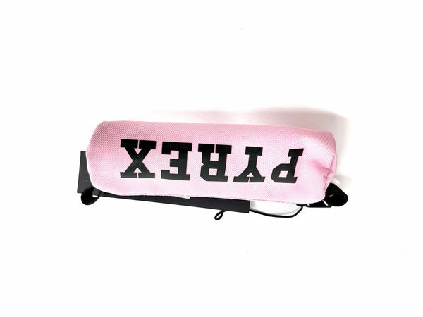 PYREX Astuccio tondo rosa con logo
