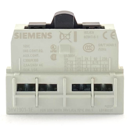 Contatto ausiliario termico frontale 1NO+1NO Siemens