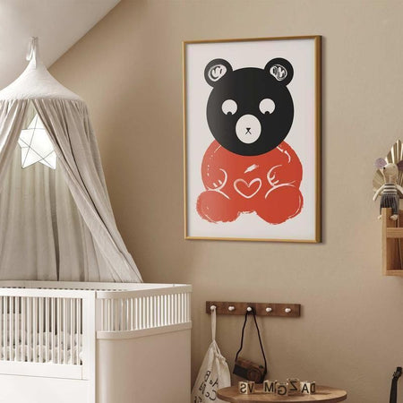 Poster - Thoughtful Bear