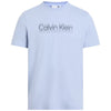 Calvin Klein t-shirt celeste doppio logo K10K114149DWE T-shirt Calvin Klein