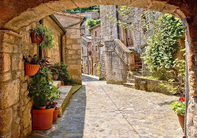 Fotomurale Provincial alley in Tuscany
